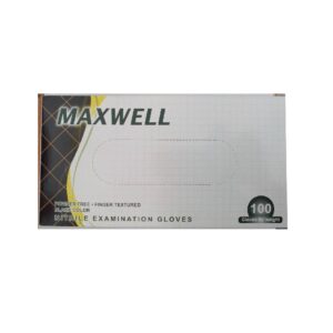 Γάντι νιτρίλιο μαύρο large maxwell
