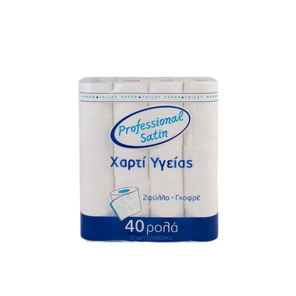 Χαρτί υγείας ΜΑΧΙ satin 40 ρολλά δίφυλλο115 gr