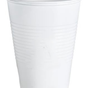Ποτήρι πλαστικό λευκό 250 ml 50τεμ.eco