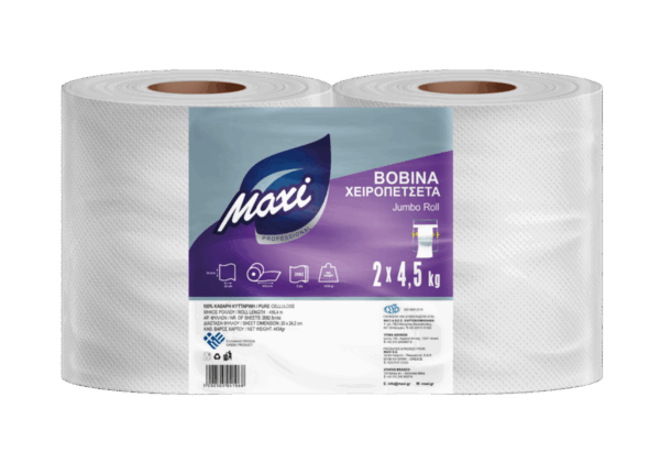 Χαρτί Βιομηχανικό Maxi γκοφρέ 4,5 kgr