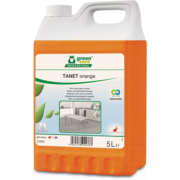 Tanet orange tana green care καθαριστικό γενικής χρήσης 5 lt