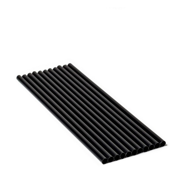 Καλαμάκια φραπέ πλαστικά reusable τυλιγμένα 200mm*6mm 500τμχ