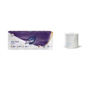Χαρτί υγείας maxi 4ply 10x120gr deco χρώμα