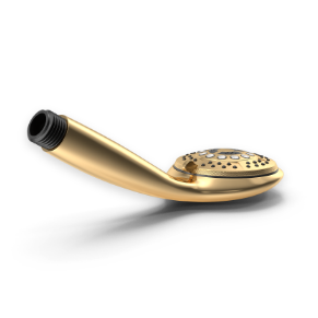 Gold Nozzles Dark Handheld Shower Head.H03.2k