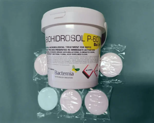 Ένζυμα για Βόθρους BIOHIDROSOL P-60 ΜΕ 6 ΤΑΜΠΛΕΤΕΣ